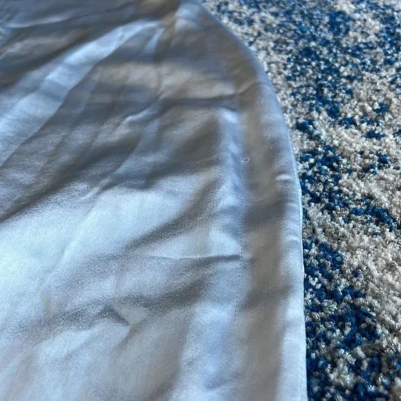 Superdown Billie Drape Midi Dress in Dusty Blue Medium - Picture 10 of 14